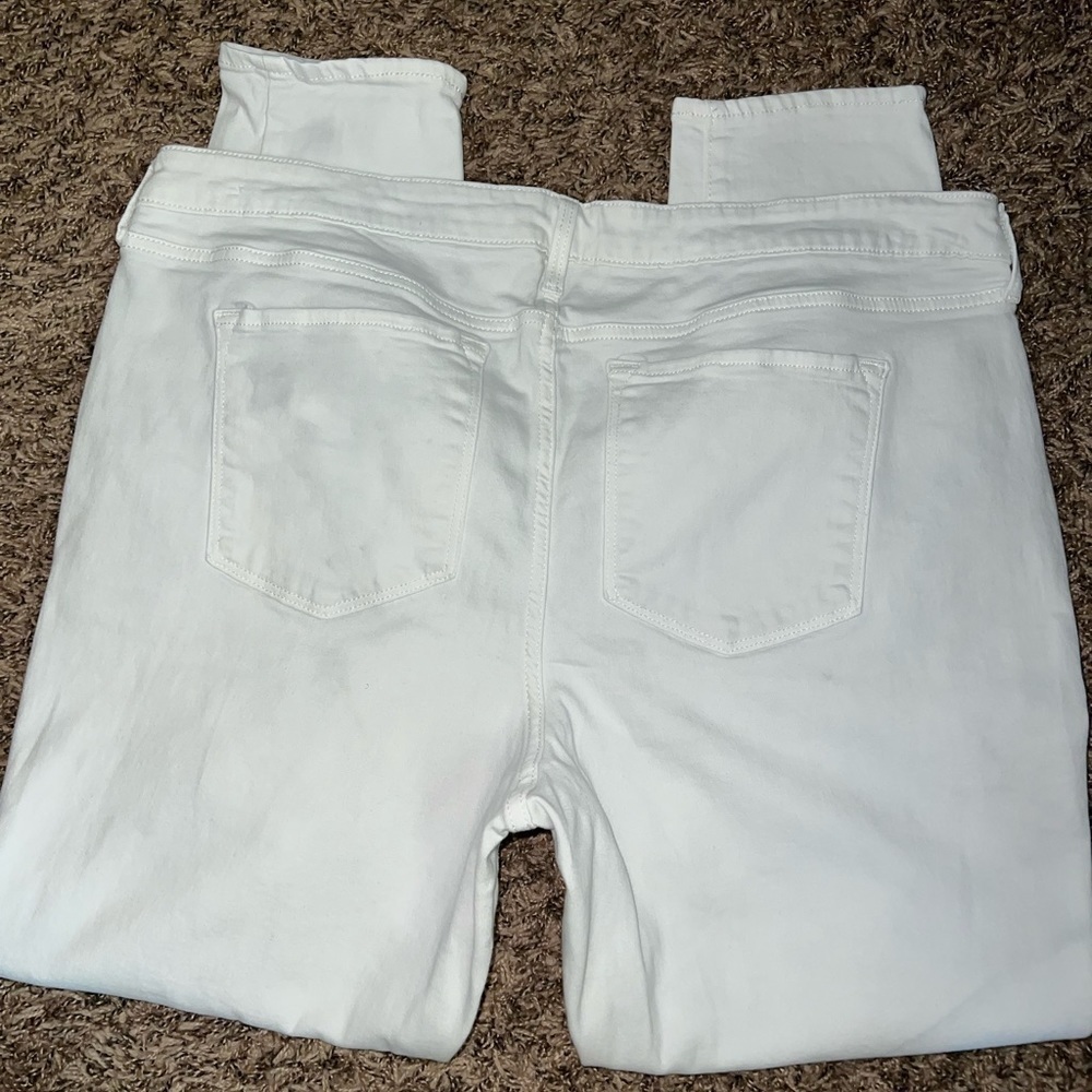 White Rockstar Mid Rise - Picture 6 of 8